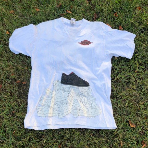 >>SOLD<< Air Jordan Nike Shoe T-Shirt Tee - Picture 2 of 8